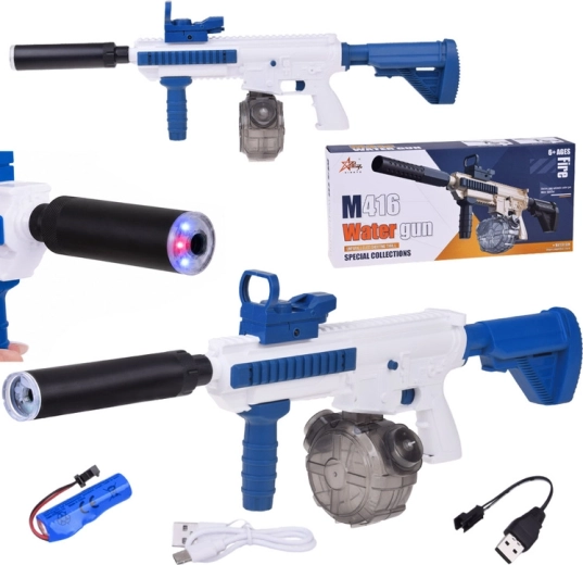 Pușcă de apă electrică M416 cu pulverizare automată