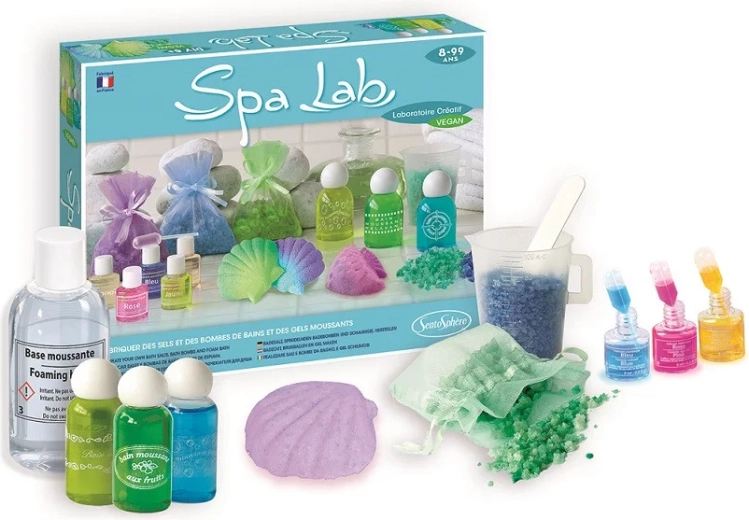 SentoSphere creează-ți propriul spa – set creativ pentru săruri de baie și geluri de duș