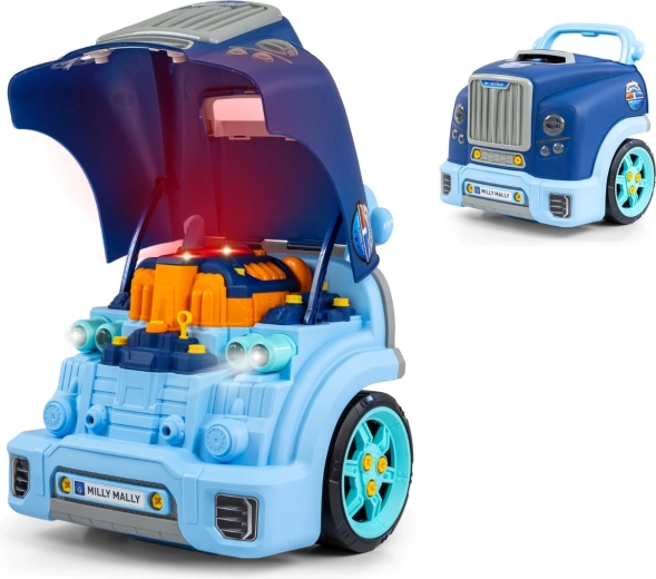 Motor demontabil Milly Mally N-GINE albastru