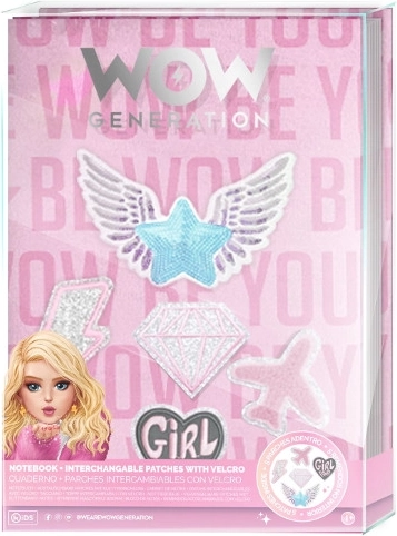 Caiet configurabil WOW Generation cu petice detașabile A5
