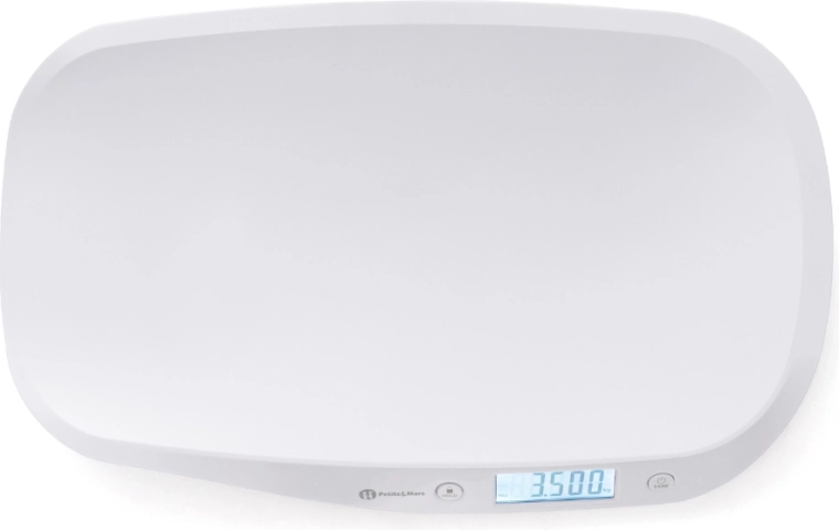 Suprafață de cântărire ergonomic curbată