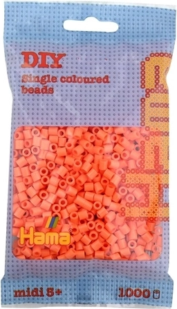 Mărgele termoadhesive Hama Midi somon 1000 buc.