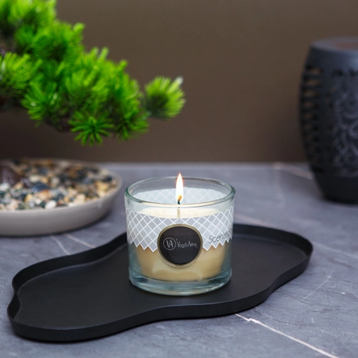 Lumânare parfumată cu aromă de vanilie condimentată 70 g