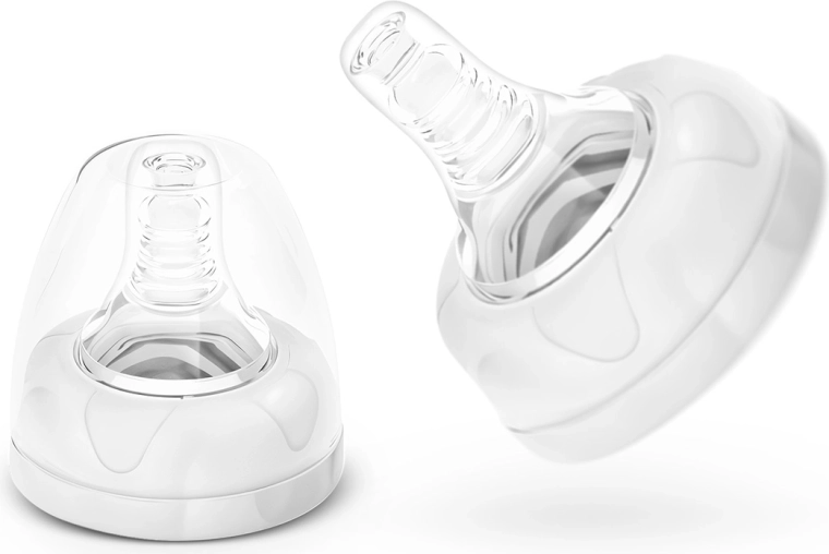 Tetină dinamică și biberon de 180 ml