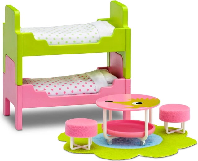 Lundby set de mobilier pentru camera copiilor pentru căsuța de păpuși