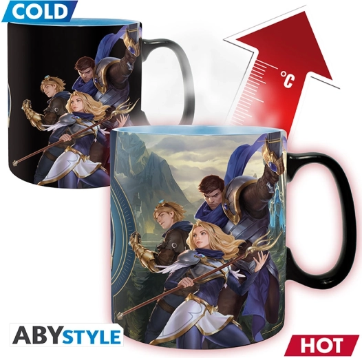 Cană League of Legends cu motiv termocromatic 460 ml - 1 bucată