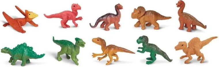 Safari Ltd. pui de dinozauri – set de 48 de figurine