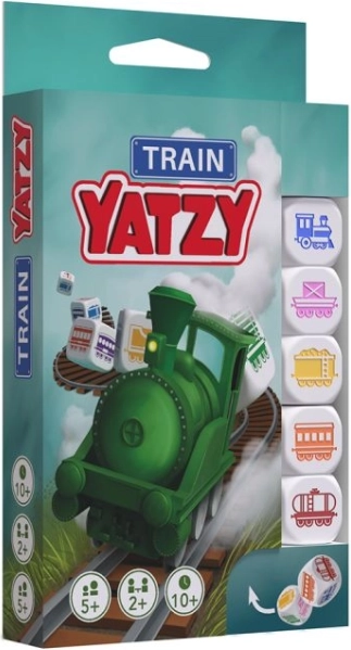 YATZY – trenuleț, joc de zaruri pentru copii de la 5 ani