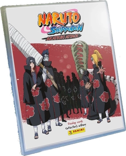 Panini Naruto Shippuden Akatsuki Attax cărți de colecție – pachet de start