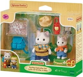 Sylvanian Families Marea expediție – frații Latte Cat Mick și Mabel