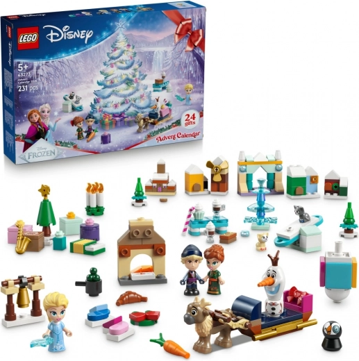 lego disney princess calendar advent frozen 2025