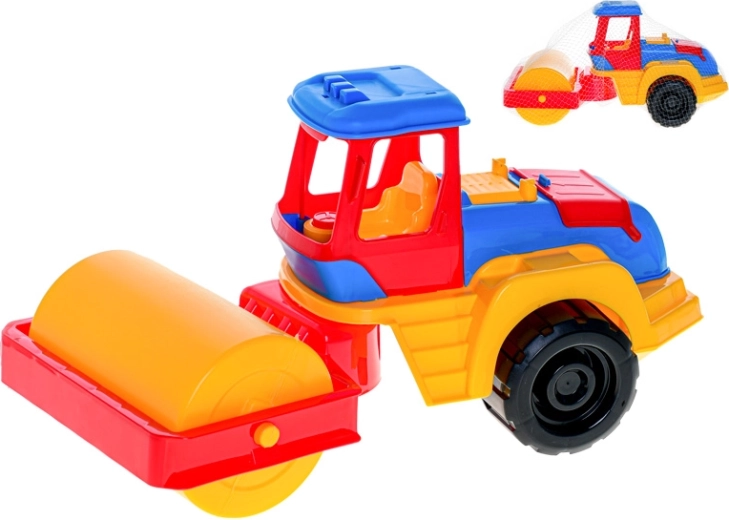 Compactor rutier din plastic 36 cm cu mecanism inerţial în plasă