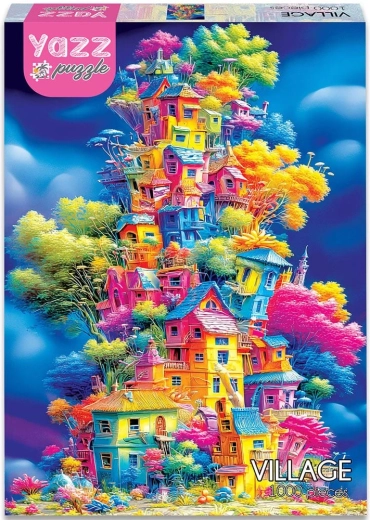Puzzle Yazz Sat 1000 de piese