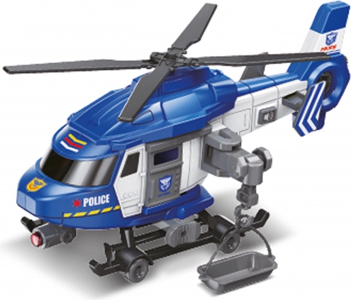 Elicopter de poliție cu efecte