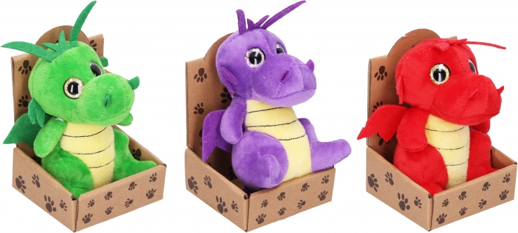 dragon de pluș 13 cm