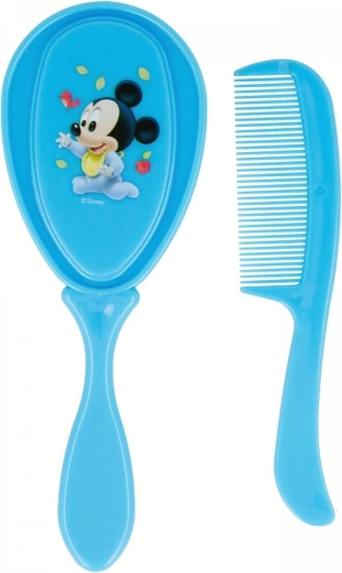 Set de pieptene și perie Mickey