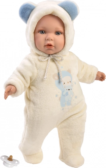 Llorens BABY ENZO păpușă realistă bebeluș cu corp moale 42 cm
