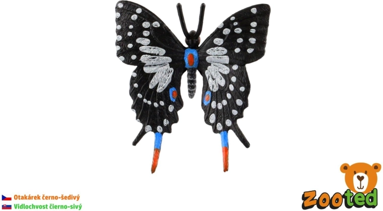 Figurină cu fluture tropical Papilio Zooted