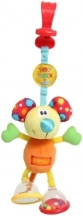 Jucărie textilă interactivă cu clemă Playgro