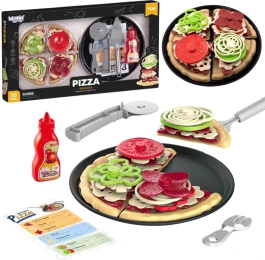 WOOPIE Set Pizza de Tăiat XL Restaurant 30 piese