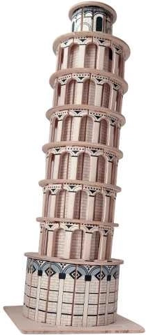 Puzzle 3D din lemn Turnul Înclinat