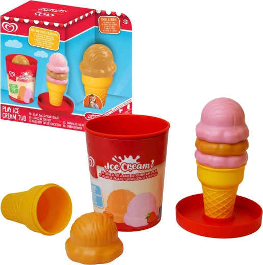 Set înghețată în pahar Algida Casdon (căpșuni-caramel)