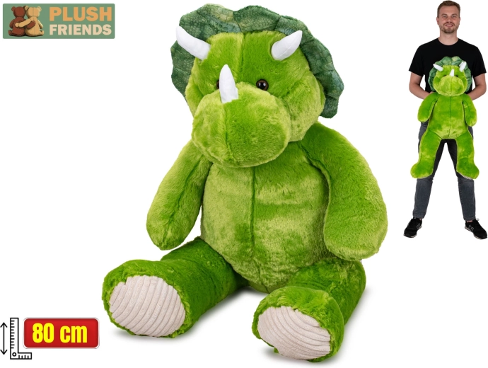 Plush Friends triceratops de pluș 80 cm
