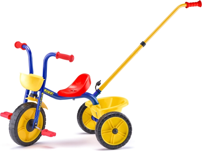 Tricicletă pentru copii Baby Trike cu bară de ghidare