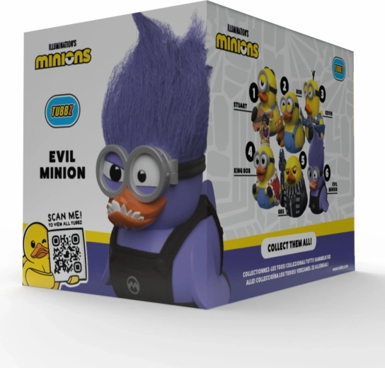 Rățușcă de colecție TUBBZ Minions purple - 1 bucată