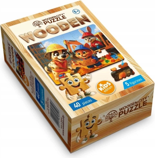 Execuție din lemn de calitate și margini sigure