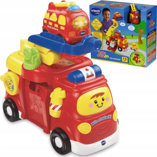 Mașină de pompieri interactivă TUT TUT AUTÍČKA de la VTECH BABY