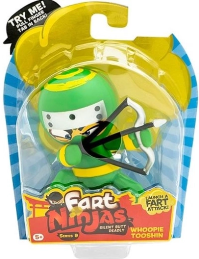 Fart Ninjas Whoopie Tushin – figurină de colecție cu sunet