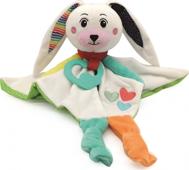 Doudou din pluș Iepurașul Dulce BABY CLEMENTONI