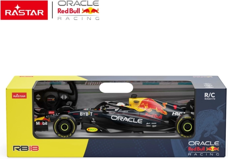 Monopost Rastar Red Bull RB181 F1 cu telecomandă, 1:12