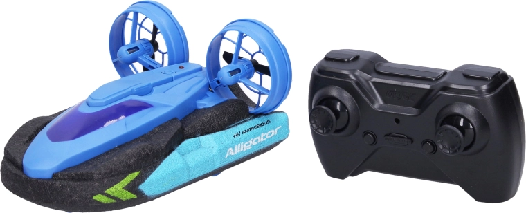 Hovercraft RC 2-în-1 cu telecomandă