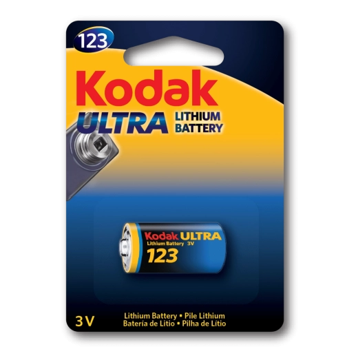 Baterie litiu KODAK 123LA 3 V 1500 mAh