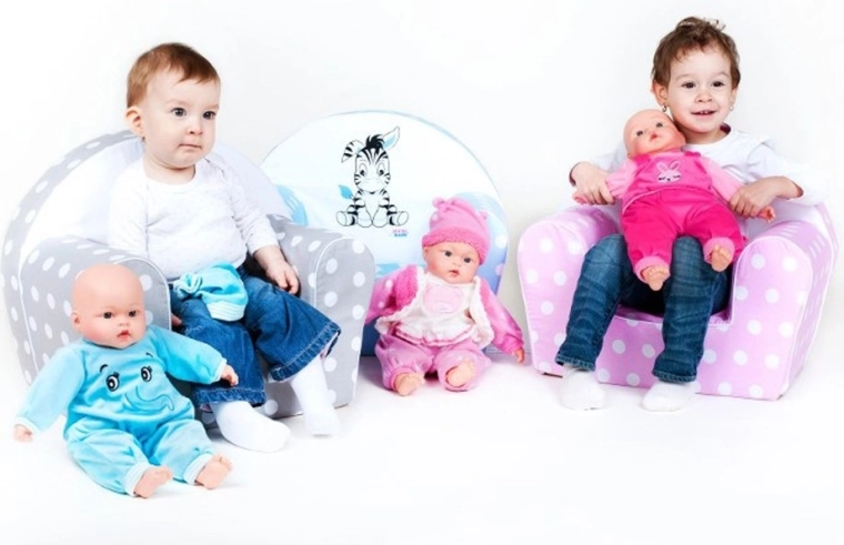 Design drăgălaș cu motiv de zebră