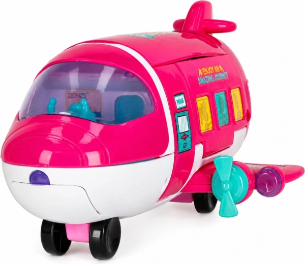 Aspect realist de avion de pasageri
