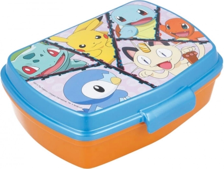Caserolă pentru gustare Stor Pokémon 750 ml portocaliu-albastru