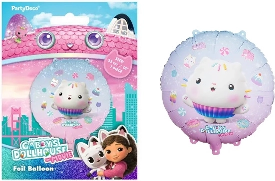 Balon din folie Łakotek în formă de bomboană, 35 cm, mix de culori