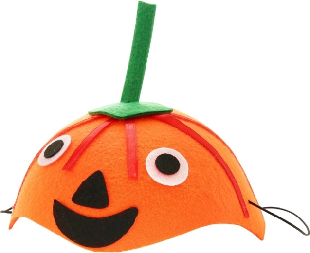 Pălărie de Halloween în formă de dovleac
