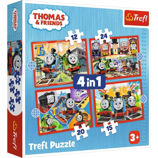 Puzzle 4v1 Thomas cel Curajos, Thomas și prietenii