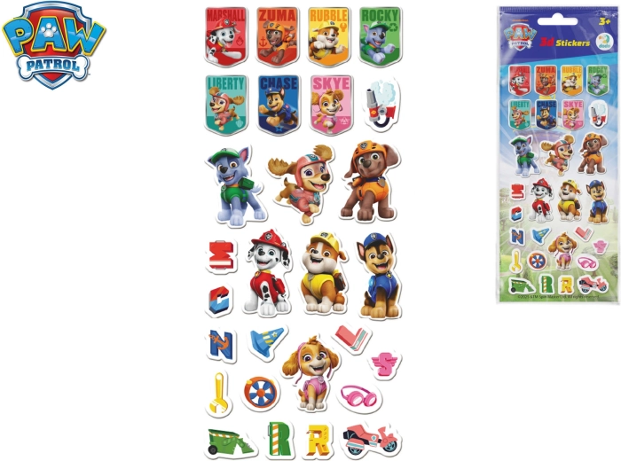 Set de autocolante 3D Paw Patrol
