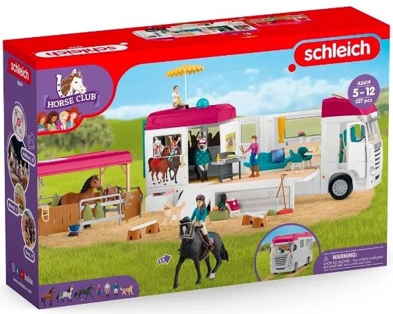 Set cu figurine Transportor pentru cai