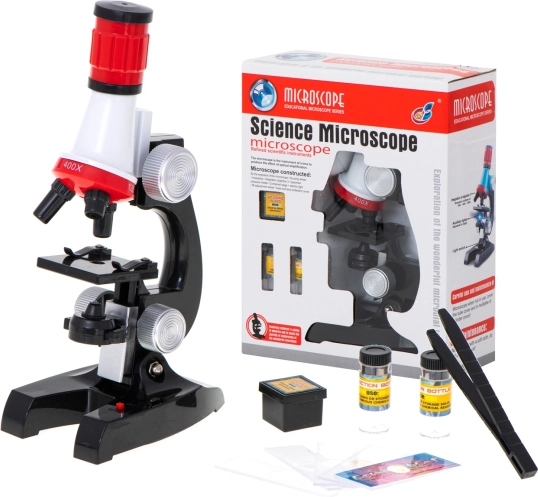 Microscop pentru copii cu accesorii