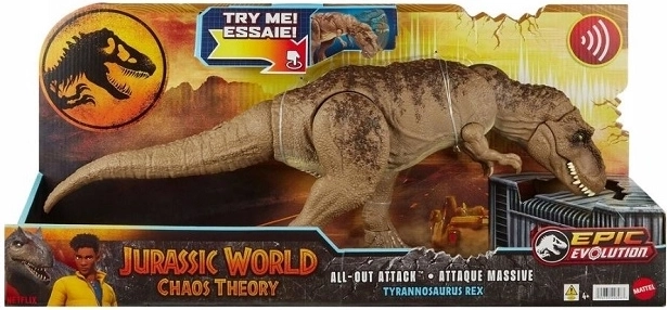 Jurassic World T‑Rex atac total