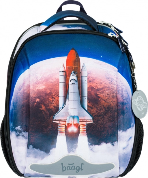 Baagl servietă școlară Shelly Space Shuttle