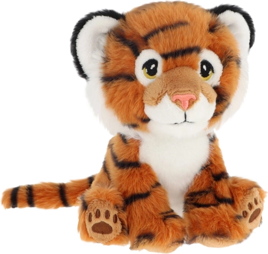 Keel Toys Keeleco tigru de pluș din plastice reciclate 14 cm
