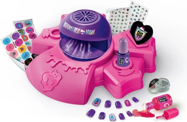 Decorațiuni Monster High: autocolante, lacuri și accesorii