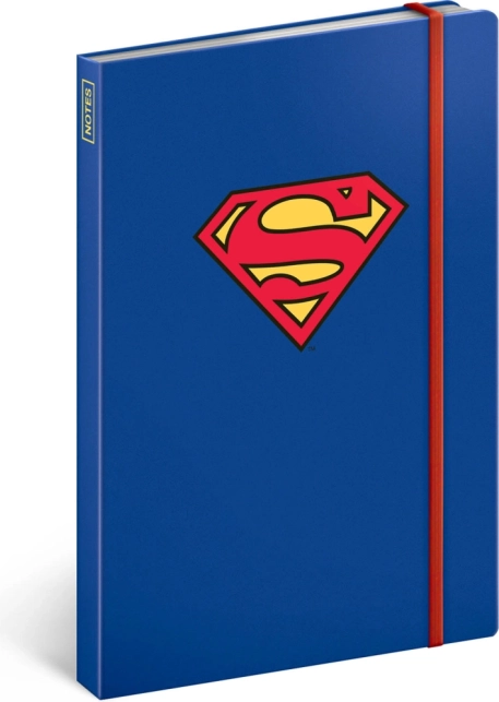 Caiet Superman simbol cu copertă tare